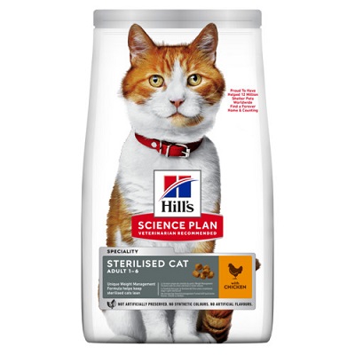 SP FELINE ADULT STERILISED POLLO KG 1,5