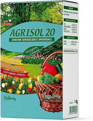 CONCIME AGRISOL 18-12-18 KG.1 IDROSOLUBILE UNIV.