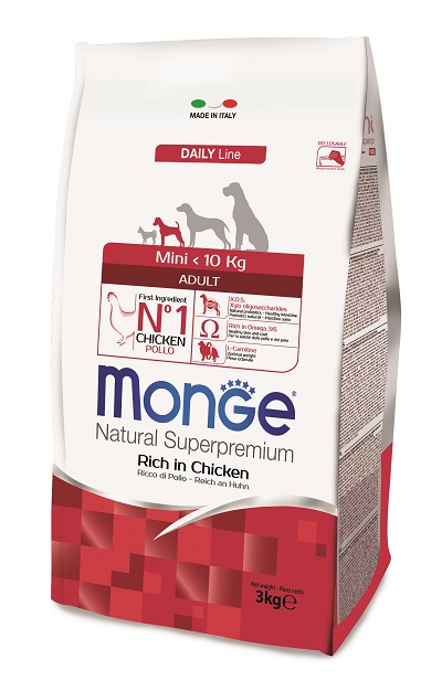 DOG MINI ADULT KG.3 MONGE