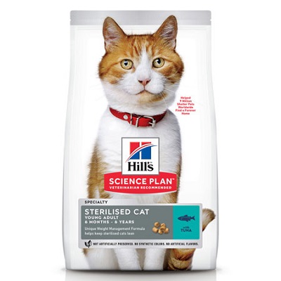 SP FELINE ADULT STERILISED TUNA GR.300