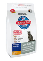 SP FELINE MATURE STERILYZED CHK GR.300