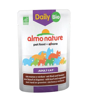 PFC DAILY BIO CATS 70G MANZO E VERDURE ALMO NATURE