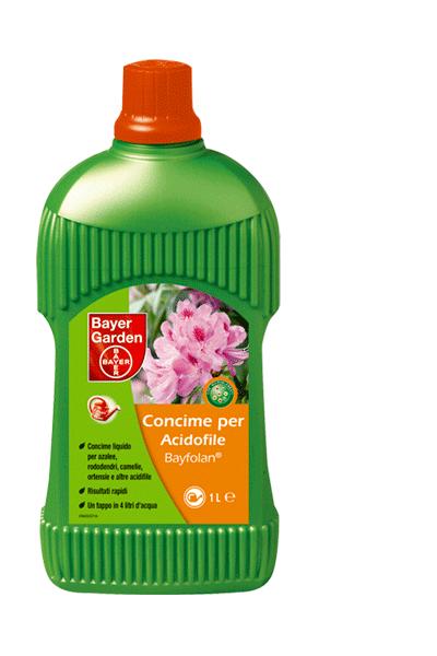 CONCIME IDEALE AZALEE,CAMELIE,ORTENSIE BAYFOLAN ACIDOFILE litri 1