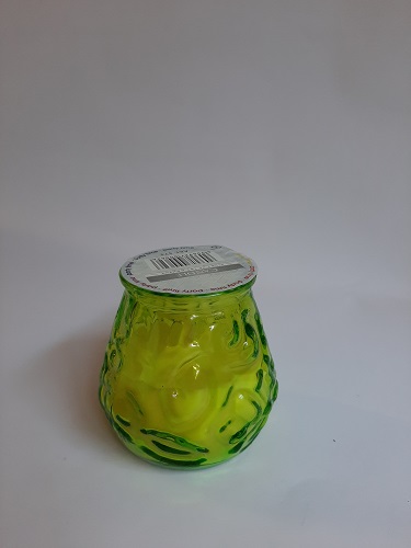 CANDELA VETRO PICCOLA CERERIA UMBRA