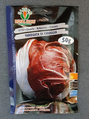 BUSTA CICORIA VARIEGATA DI CHIOGGIA 50 GR.