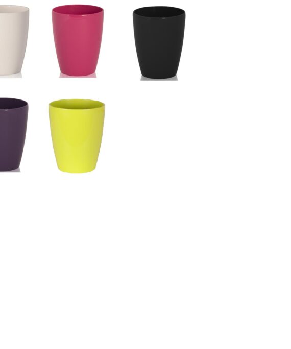 VASO ORCHIDEA CM.12 H.15 PASTICA CORINO