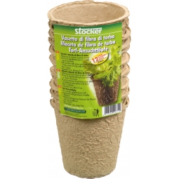 VASO TORBA CM. 8 PZ.12 STOCKER