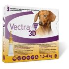 CANE 1,5-4 KG. SPOT-ON 3 PIPETTE VECTRA 3D