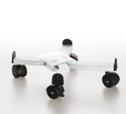 CARRELLO PIANTE CIRCOLARE CM 40 CON RUOTE SPEEDY