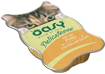 WET CAT DELICATESSE PATE' POLLO GR.85 OASY