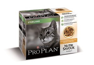 PRO PLAN NUTRI SAVOUR CAT DELICATE 10X85 GR. PURINA