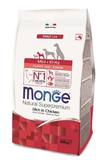 MINI PUPPY/JUNIOR 800GR. MONGE