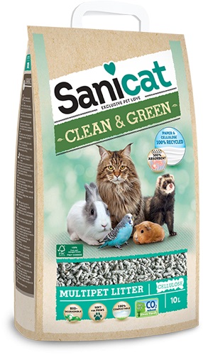 SANICAT CLEAN & GREEN CELLULOS LT.10