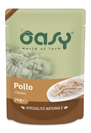 WET CAT SPEC. NATURALI POLLO BUSTA 70 OASY