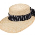 CAPPELLO PAGLIA DONNA IN CANNINA BIANCA STOCKER