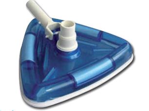 TESTA SCOPA ASPIRAFANGO TRIANGOLARE NEW PLAST