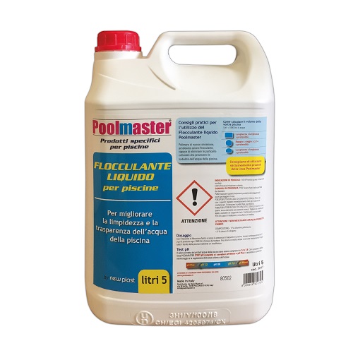 FLOCCULANTE LIQUIDO LT.5 NEW PLAST