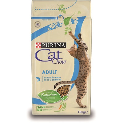 CAT CHOW ADULT SALMONE TONNO KG.1,5