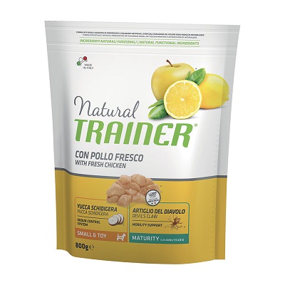 DOG SMALL E TOY MATURITY GR.800 POLLO NATURAL TRAINER