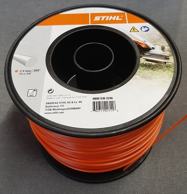 FILO NYLON TONDO MM.2,4 MT.253 STIHL
