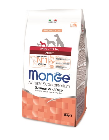 MINI ADULT SALMONE GR.800 MONGE