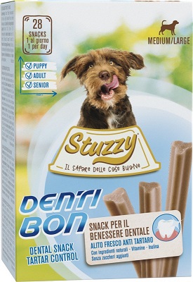 DENTAL DOG 4X180 GR. N.28 STUZZY