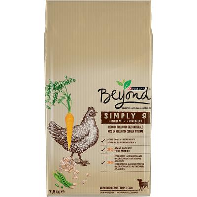 BEYOND SIMPLY 9 DOG KG.7,50 POLLO CON ORZO INTEGRALE