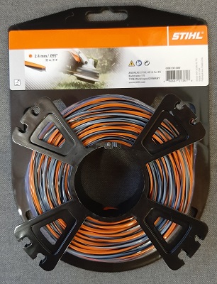 FILO 3 COMPONENTI MM.2,4 QUADRO  35 MT STIHL