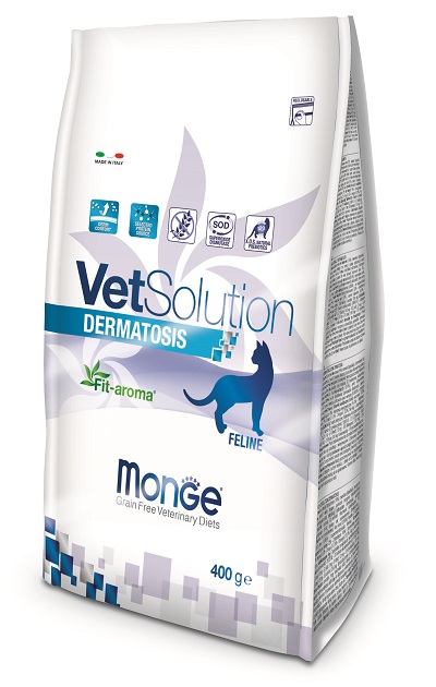 VETSOLUTION FELINE G 400 DERMATOSIS MONGE