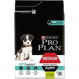 PRO PLAN PUPPY MEDIUM SENSITIVE DIGESTION AGNELLO KG.3 PURINA