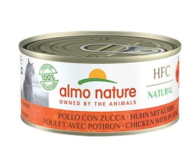 HFC NATURAL CATS GR 150 POLLO CON ZUCCA ALMO NATURE