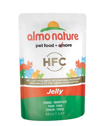 HFC JELLY CATS 55 GR TONNO ALMO NATURE
