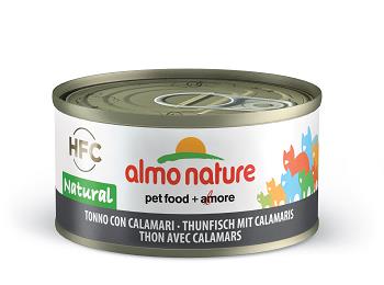HFC JELLY CATS 70 GR TONNO CON CALAMARI ALMO NATURE