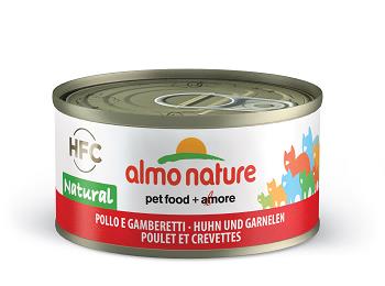 HFC NATURAL CATS 70 GR POLLO E GAMBERETTI ALMO NATURE