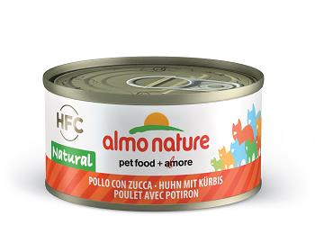 HFC NATURAL CATS 70 GR POLLO CON ZUCCA ALMO NATURE