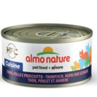 HFC NATURAL CATS 70 GR TONNO POLLO E PROSCIUTTO ALMO NATURE