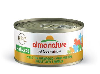 HFC NATURAL CATS 70 GR POLLO E FORMAGGIO ALMO NATURE