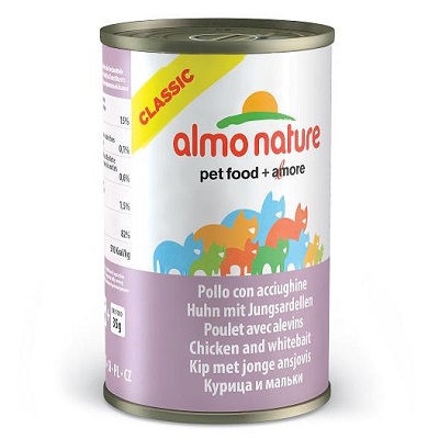 NATURE CATS POLLO E ACCIUGHINE 140 G  ALMO NATURE