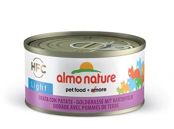 LIGHT CATS ORATA CON PATATE 70 GR ALMO NATURE