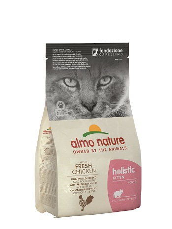 HOLISTIC CAT G400 KITTEN POLLO E RISO ALMO NATURE