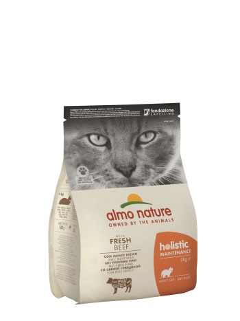 HOLISTIC CAT MANZO E RISO 2 KG ALMO NATURE