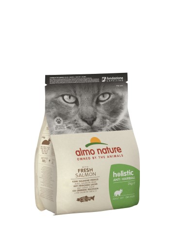FUNCTIONAL ANTI HAIRBALL CAT SALMONE 2 KG ALMO NATURE