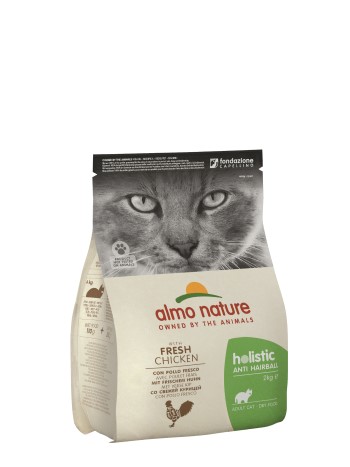 FUNCTIONAL ANTI HAIRBALL CAT POLLO E RISO 2 KG ALMO NATURE