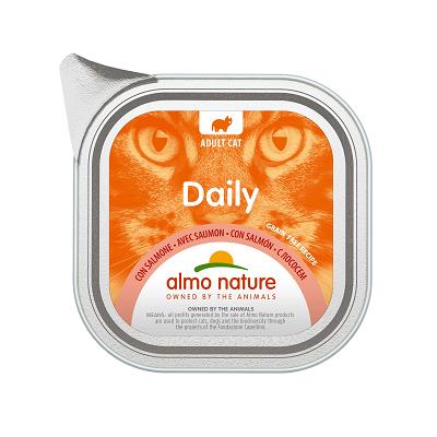 DAILY CAT SALMONE 100 GR ALMO NATURE