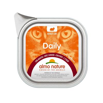DAILY CAT ANATRA 100 GR ALMO NATURE