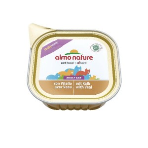 DAILY CAT VITELLO 100 GR ALMO NATURE