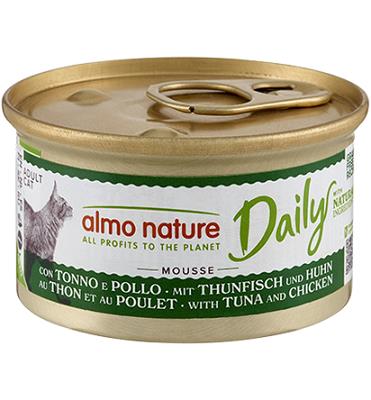 PFC DAILY CATS 85G MOUSSE TONNO E POLLO ALMO NATURE