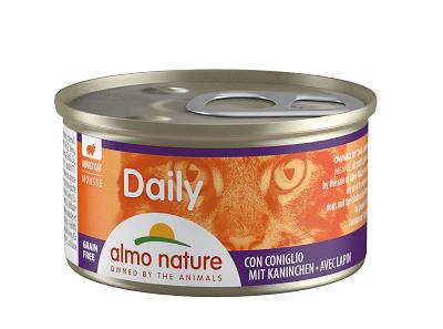 PFC DAILY CATS 85G MOUSSE CON CONIGLIO ALMO NATURE