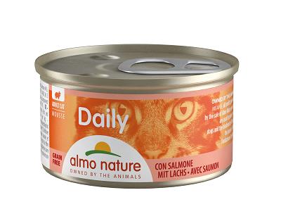 DAILY CATS GR 85 MOUSSE CON SALMONE ALMO NATURE