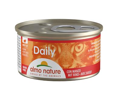 DAILY CATS 85 GR DADINI CON MANZO ALMO NATURE